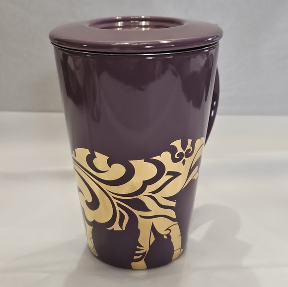 David's Tea mug with steeper and lid. - Picture 2 of 13